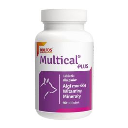 DOLFOS Multical Plus 90 tabl. preparat witaminowy-mineralno-aminokwasowy dla psów