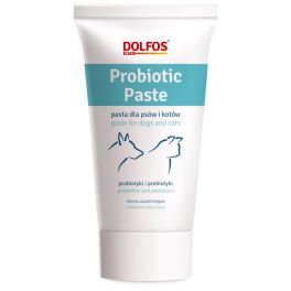 DOLFOS Probiotic Paste 50g pasta na prawidłowe funkcjonowanie przewodu pokarmowego dla psów i kotów