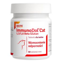 DOLFOS ImmunoDol mini 60 tabl. wzmocnienie odporności tabletki dla kotów