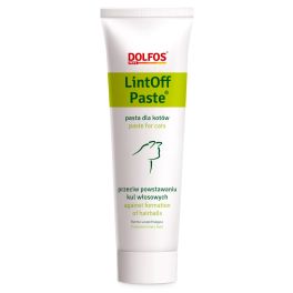 DOLFOS LintOff Paste 100g pasta do odkłaczania dla kotów