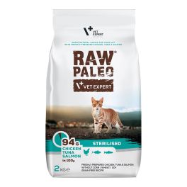 VET EXPERT Raw Paleo Sterilised Chicken&Tuna&Salmon dla kotów kastrowanych 2 kg