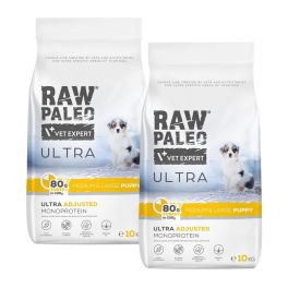 RAW PALEO Ultra Turkey Medium&Large Puppy 2x10kg dla szczeniąt ras średnich i dużych indyk
