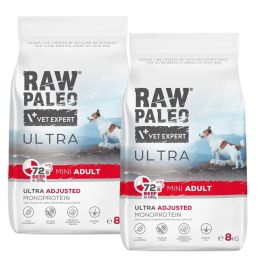 RAW PALEO Ultra Beef Mini Adult 2x8kg dla psów dorosłych ras małych wołowina