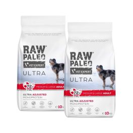 RAW PALEO Ultra Beef Medium&Large Adult 2x10kg dla psów dorosłych ras średnich i dużych wołowina