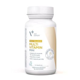 VET EXPERT Daily Balance Multivitamin Mini witaminy i minerały dla małych psów i kotów 30 kapsułek
