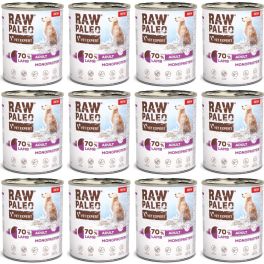 RAW PALEO Monoprotein Lamb Adult 12x800g jagnięcina, mokra karma dla psów