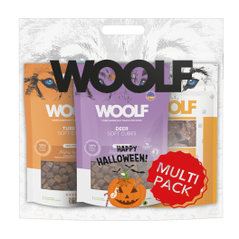 WOOLF Multipack Halloween 3x100g przysmaki dla psów