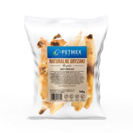 PETMEX Uszy królika 100g naturalny gryzak dla psa