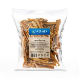 PETMEX Skóra Sarny 15cm 500g naturalny gryzak dla psów