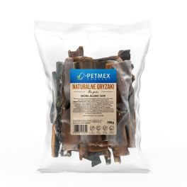 PETMEX Skóra Jelenia 15cm 500g naturalny gryzak dla psów