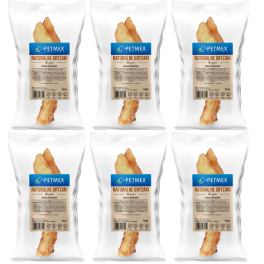 PETMEX Noga barania 6 szt. naturalny gryzak dla psa