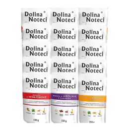 DOLINA NOTECI Mix smaków Królik, kaczka i wołowina 15x150g