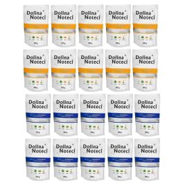 DOLINA NOTECI Premium Mix smaków Bogata w dorsza z brokułami i kaczkę z dynią 20x500 g