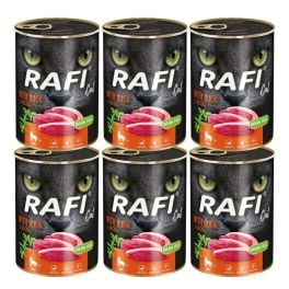 RAFI Cat adult z kaczką 6x400 g dla dorosłych kotów