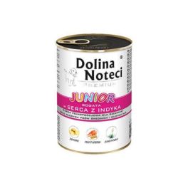 DOLINA NOTECI Premium Junior bogata w serca z indyka 400 g