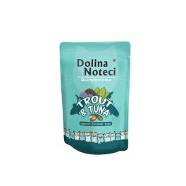 DOLINA NOTECI Superfood pstrąg i tuńczyk 85g mokra karma dla kotów