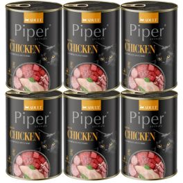 PIPER Animals Chicken 6x400 g z kurczakiem, mokra karma dla kotów