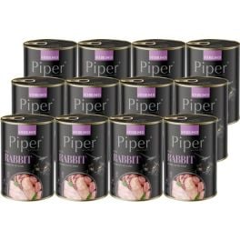 PIPER Animals Sterilised Rabbit 12x400 g z królikiem, mokra karma dla kotów sterylizowanych