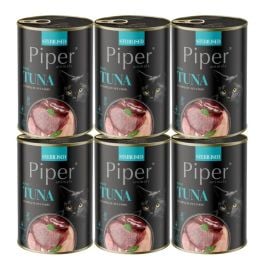 PIPER Animals Sterilised Tuna 6x400 g z tuńczykiem, mokra karma dla kotów sterylizowanych