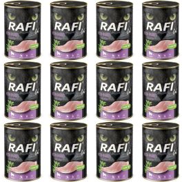 RAFI Cat Adult z królikiem 12x400 g mokra karma dla kotów sterylizowanych