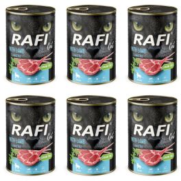 RAFI Cat Adult z jagnięciną 6x400 g mokra karma dla kotów sterylizowanych