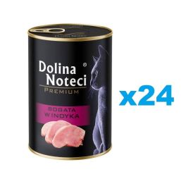 DOLINA NOTECI Premium Bogata w indyka dla kota 24x400 g