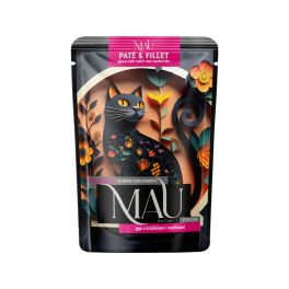 MAU Pasztet i Filet goose z królikiem i malinami 85 g mokra karma dla kota sterylizowanego