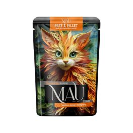 MAU Pasztet i Filet duck z mango i dziką różą 85 g mokra karma dla kociąt