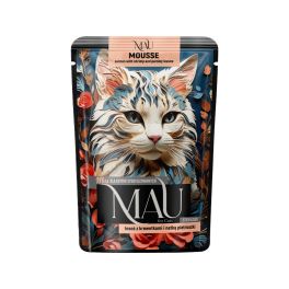 MAU Mus salmon z krewetkami i natką pietruszki 85 g mokra karma dla kota sterylizowanego