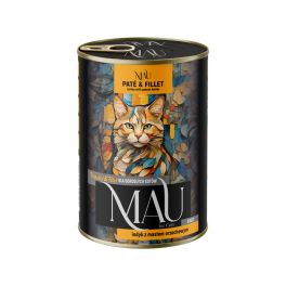 MAU Pasztet i Filet turkey z masłem orzechowym 400 g mokra karma dla kota