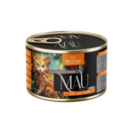 MAU Pasztet i Filet duck z mango i dziką różą 185 g mokra karma dla kociąt