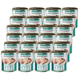 SUPER RAFI z perliczką i wątróbką wołową 24x800g pasztet dla psów 
