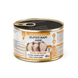 SUPER RAFI Mini z przepiórką i wątróbką z kaczki 185g mokra karma dla psów małych ras
