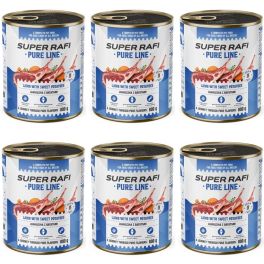 SUPER RAFI Pure Line jagnięcina z batatami 6x800g mokra karma dla psa