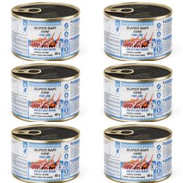 SUPER RAFI Mini Pure Line z jagnięciną i batatami 6x185g mokra karma dla psów małych ras