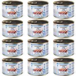 SUPER RAFI Mini Pure Line z jagnięciną i batatami 12x185g mokra karma dla psów małych ras