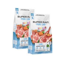 SUPER RAFI Pure Line Junior Jagnięcina z batatami 2x9 kg karma sucha dla szczeniąt