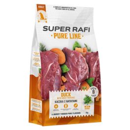 SUPER RAFI Pure Line Kaczka z batatami 9 kg karma sucha dla psów