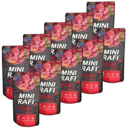 RAFI Mini z wołowiną 10x150 g mokra karma dla psów małych ras