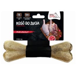 SYTA MICHA Kość do żucia psa kaczka i maliny 13,5 cm