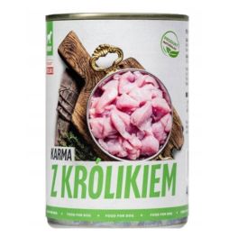 TUF TUF Puszka mielonka z królikiem 400g