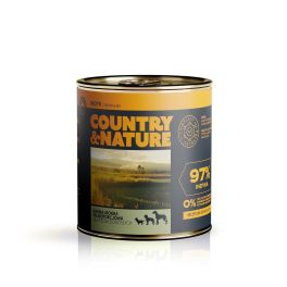 COUNTRY NATURE Bezzbożowa mokra karma indyk z brokułami 850 g