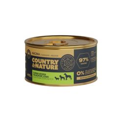 COUNTRY&NATURE Bezzbożowa mokra karma Kaczka z burakiem i jabłkiem 410 g