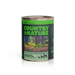 COUNTRY&NATURE Bezzbożowa mokra karma Jeleń z kaszą kuskus 800 g