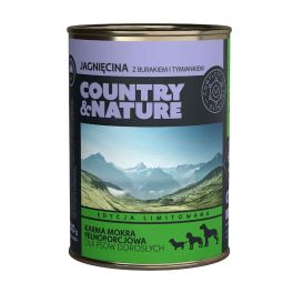 COUNTRY&NATURE Bezzbożowa karma jagnięcina 400 g