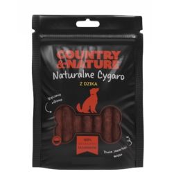 COUNTRY&NATURE Cygara z mięsem dzika dla psa 20 x 85 g