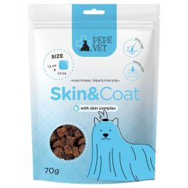 PAKA ZWIERZAKA PEPE Vet Przysmaki funkcjonalne Skin Coat 70g przysmaki na wsparcia skóry i sierści dla psów