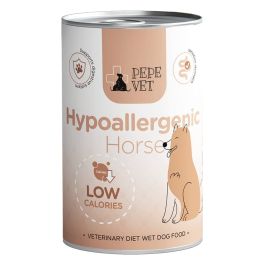 PAKA ZWIERZAKA PEPE Vet Hypoallergenic Horse 400 g mokra karma dla psów wspierająca przy nietolerancjach pokarmowych