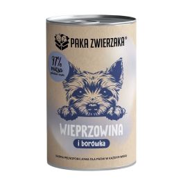 PAKA ZWIERZAKA Wieprzowina z borówką 400 g mokra karma dla psów