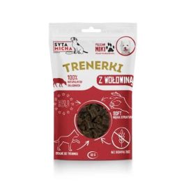 SYTA MICHA Treningówki z wołowiną dla psa 80g